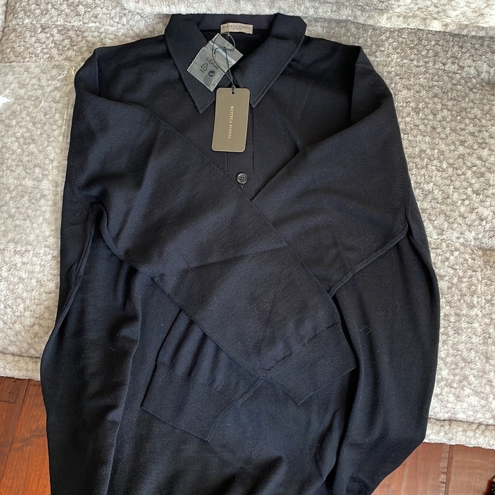 Bottega Veneta Men’s Polo, Authentic